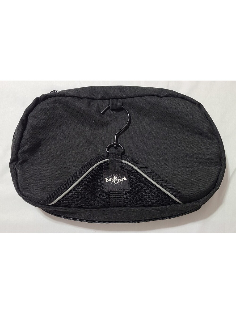 Eagle Creek Wallaby Pack-it Hanging Trifold Toiletry Kit Mems Sz Large Black GUC